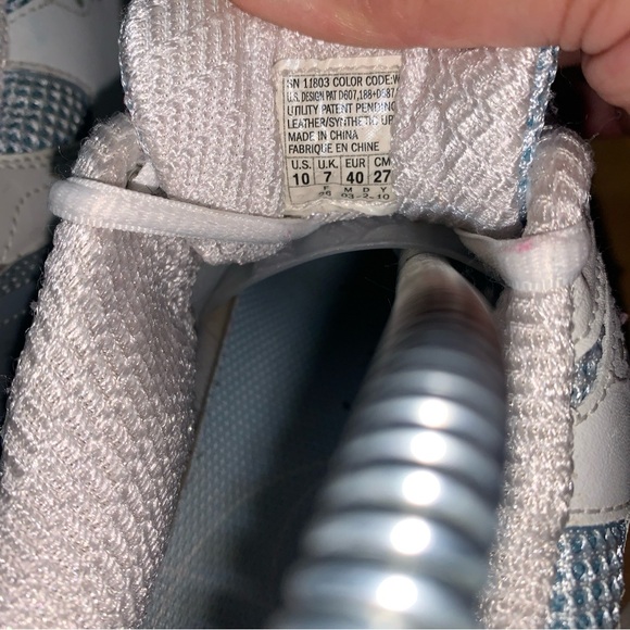 SKECHERS Shape-ups Womens White Silver Athletic Toning Shoe Sz 10 - Picture 4 of 7